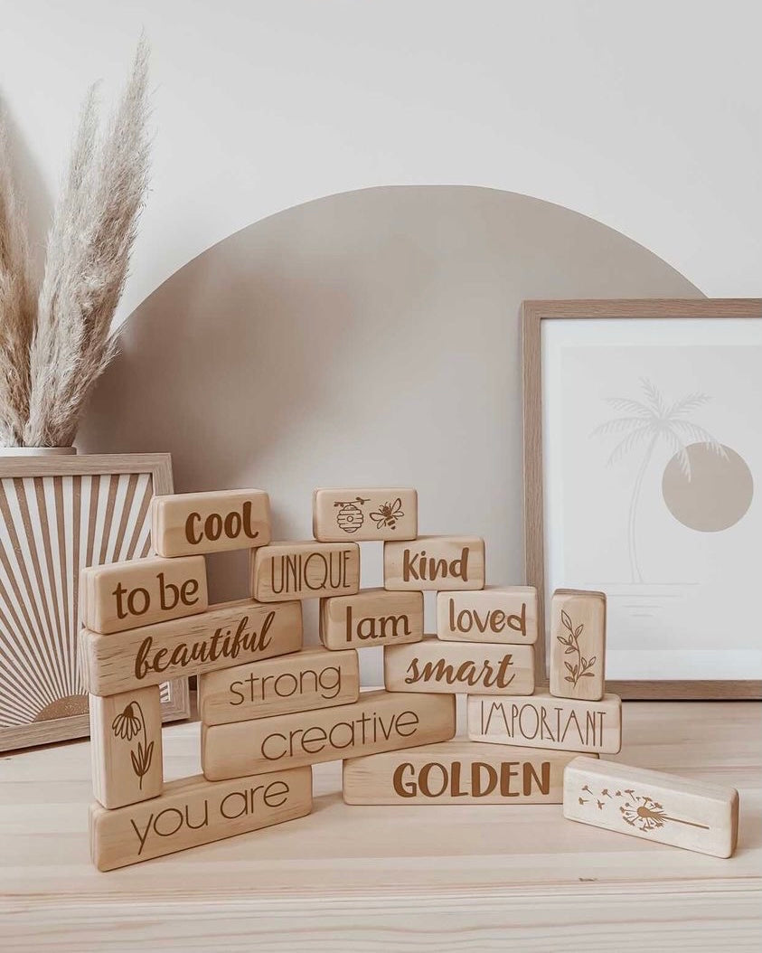 Blossom Affirmation Blocks