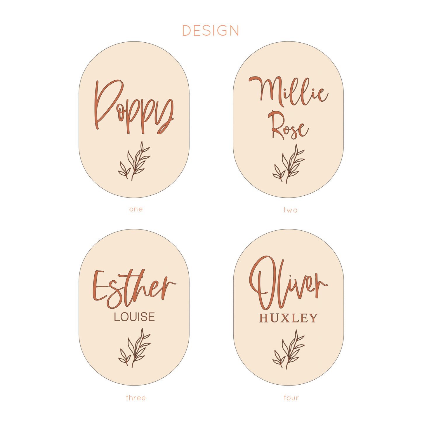 Oval Personalised Plaque | Multiple Colour & Image Options