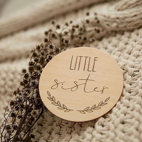 Wreath Sibling Announcement | Big Brother/Sister | Little Brother/Sister | Oh Baby