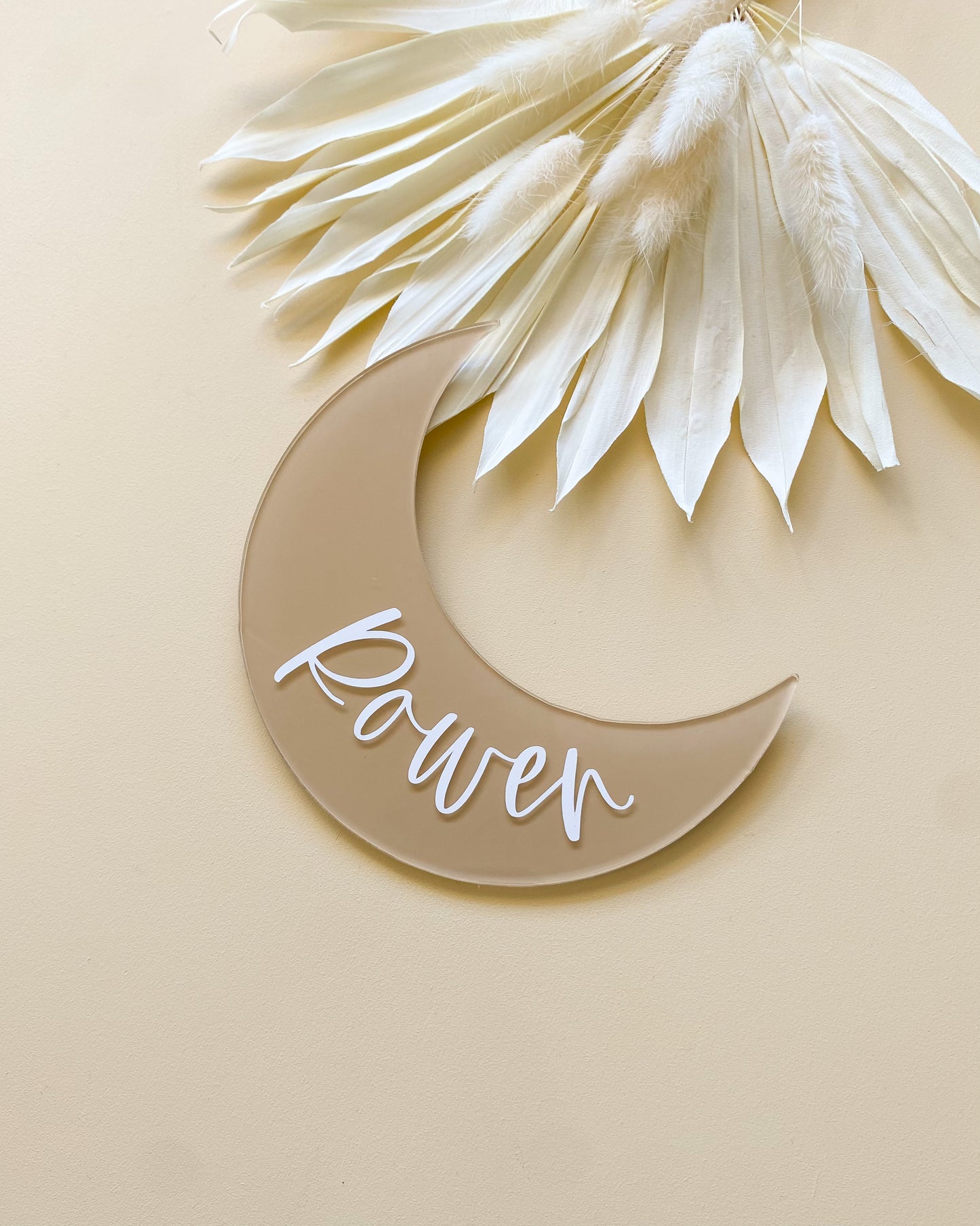 Moon Name Plaque