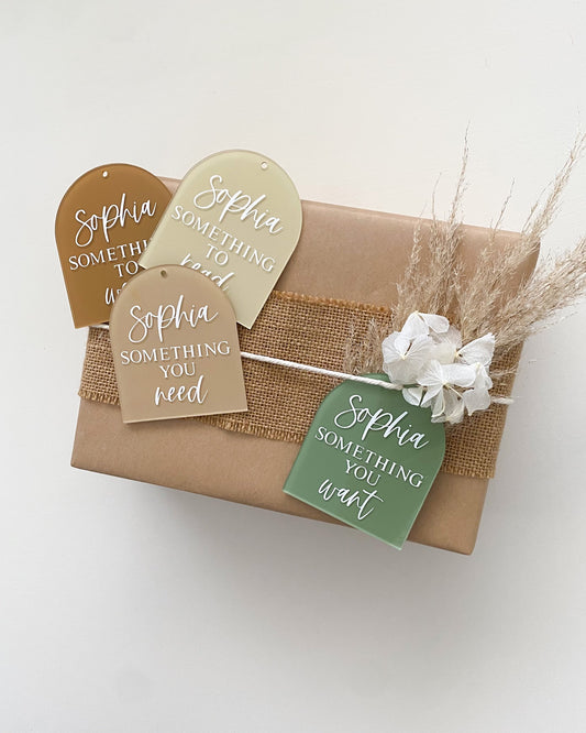 Personalised Mindful Gift Tags