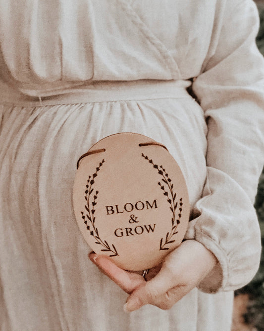 Bloom and Grow Plaque